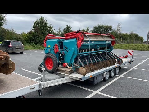 Jadą 2 siewniki Sulky 3m na talerzach do Polski