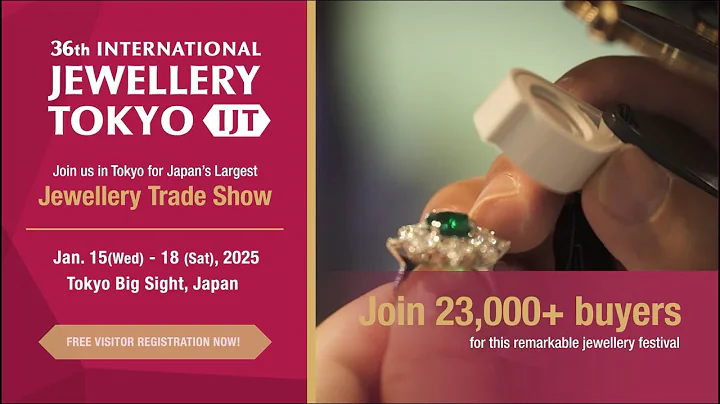 Join IJT 2025 ❘ FREE Registration Open ❘ Japan’s Larest Jewellery Show