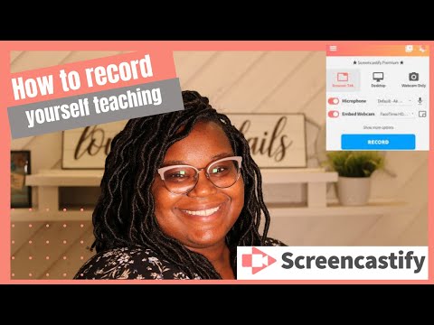 How to record yourself teaching| Screencastify | Connect to Google Classroom | The Helpful Teacher