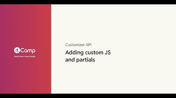Adding custom JS and partials