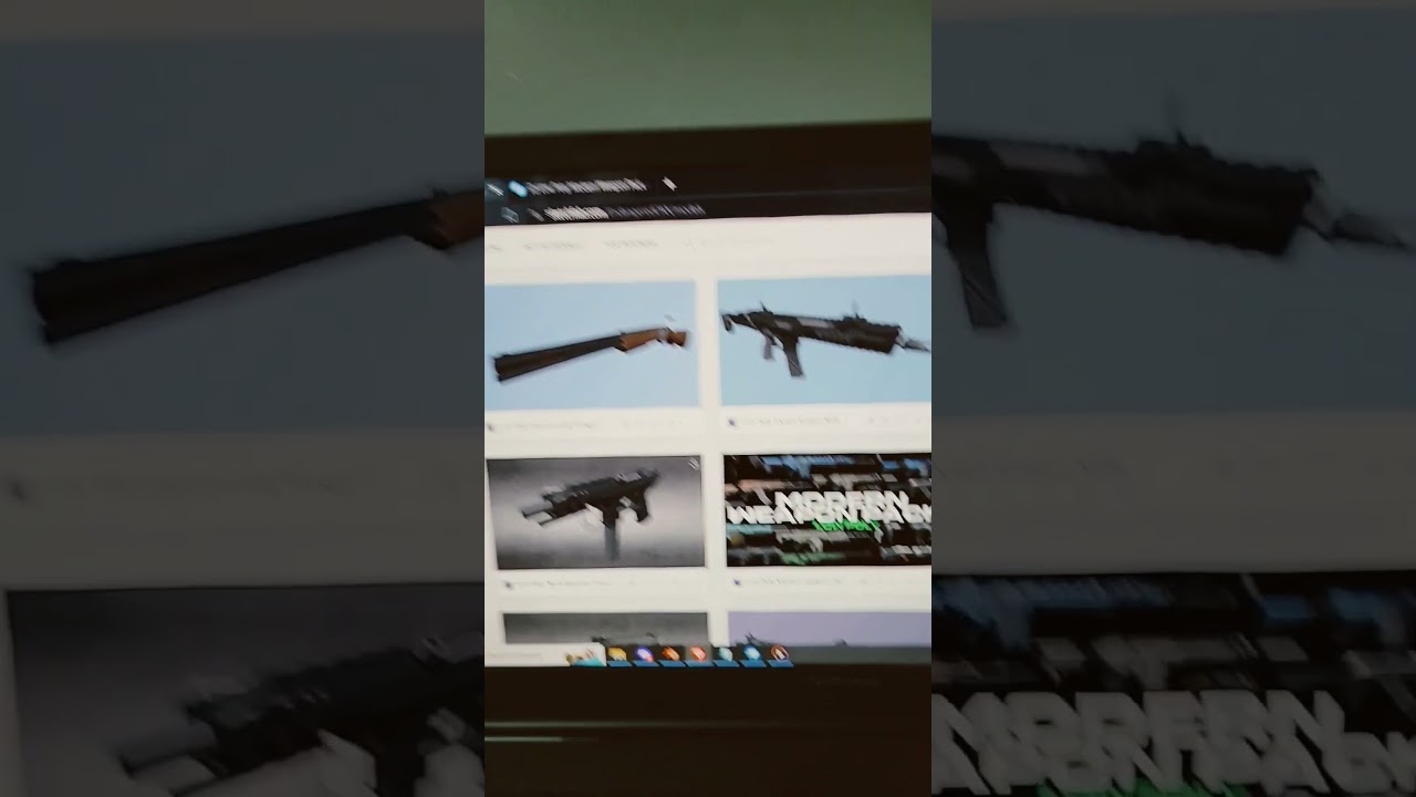 Low Poly Weapon Package for FPS Multiplayer Shooter like Call of Duty