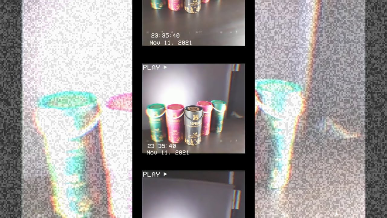 Видеосъемка рекламы чая. Предметная съемка