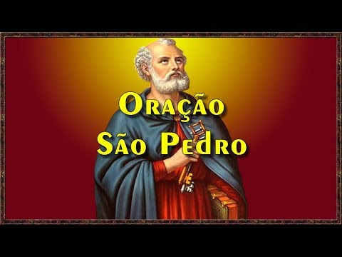 Oração de São Pedro - Jesus: "Você será pescador de homens" - YouTube