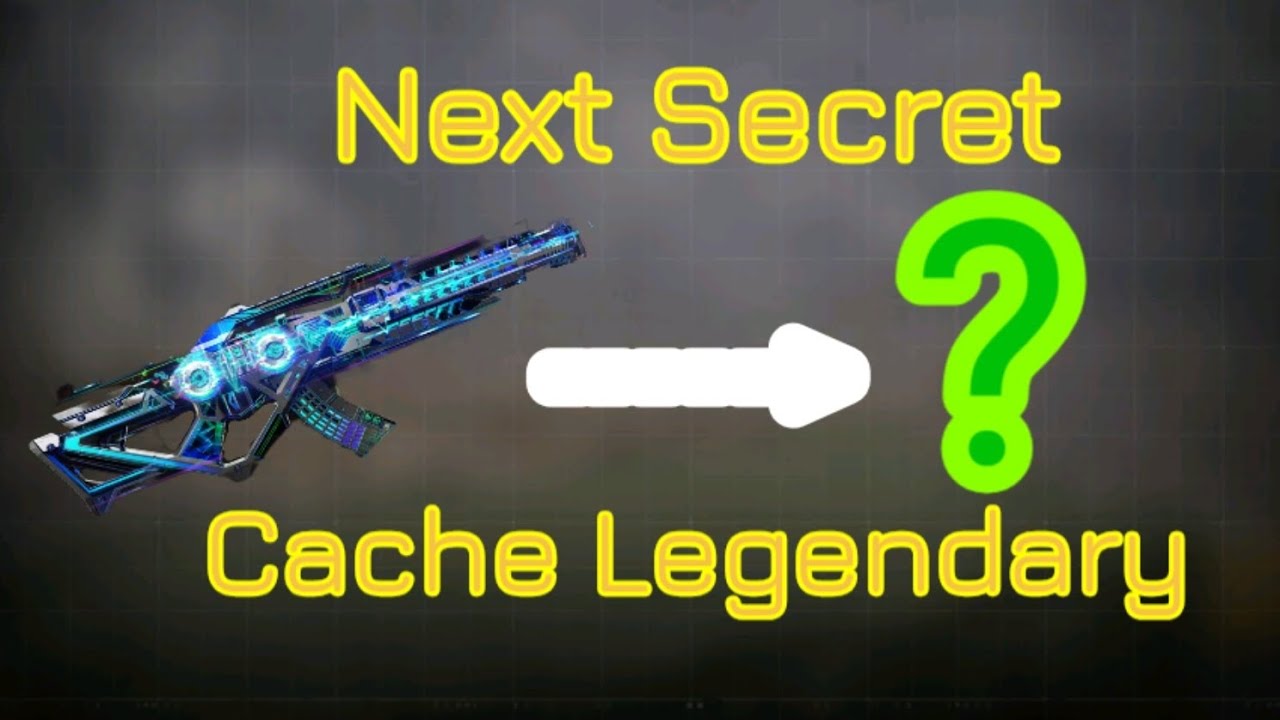 What COULD be the NEXT SECRET CACHE Legendary? - YouTube
