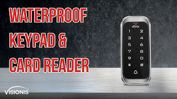Visionis VIS-3003 Keypad and Reader. Outdoor & Indoor Access Control