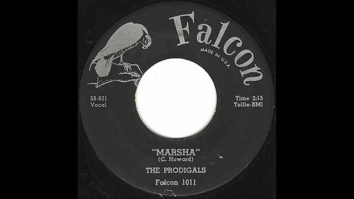 Prodigals - Marsha - Late 50's Doo Wop Rocker