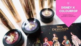 Disney x Colourpop Designer Collection Makeup Overview & Tutorial Intro