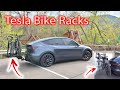 Testing Bike Racks on a Tesla Model Y! Yakima vs Thule