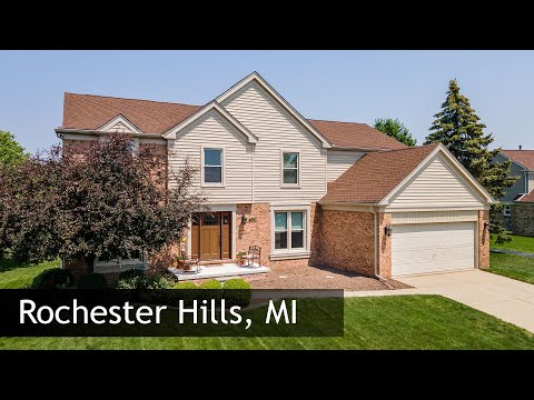 1644 Devonwood Dr, Rochester Hills, MI home video tour