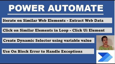 Power Automate How to Click on Each Element on a Web Page | Click on Similar Ui Elements