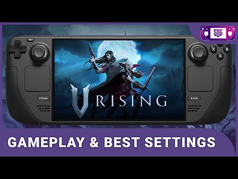 V Rising 1.0 Steam Deck Gameplay & Best Settings