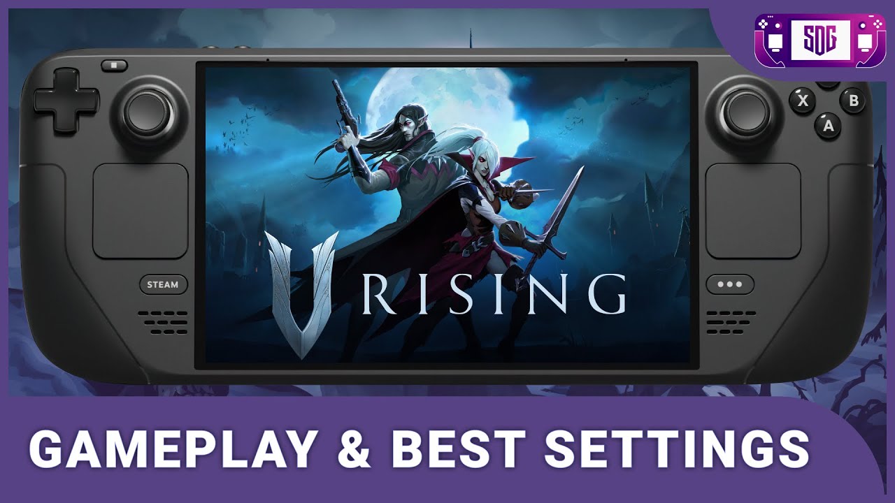 V Rising 1.0 Steam Deck Gameplay & Best Settings - YouTube