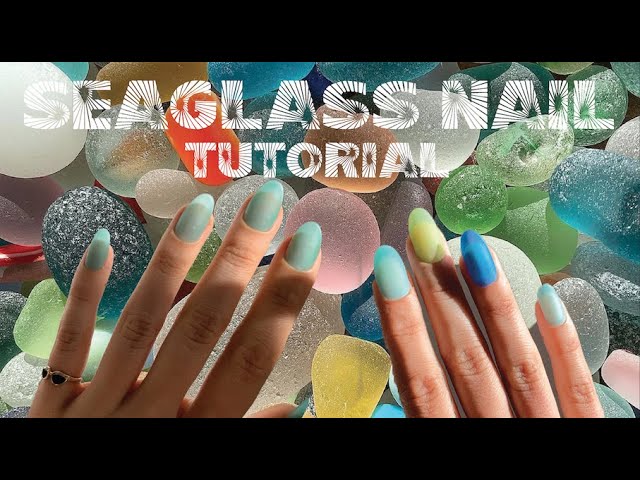 We're Swooning Over The Sea Glass Nail Trend - Bangstyle - House of Hair  Inspiration