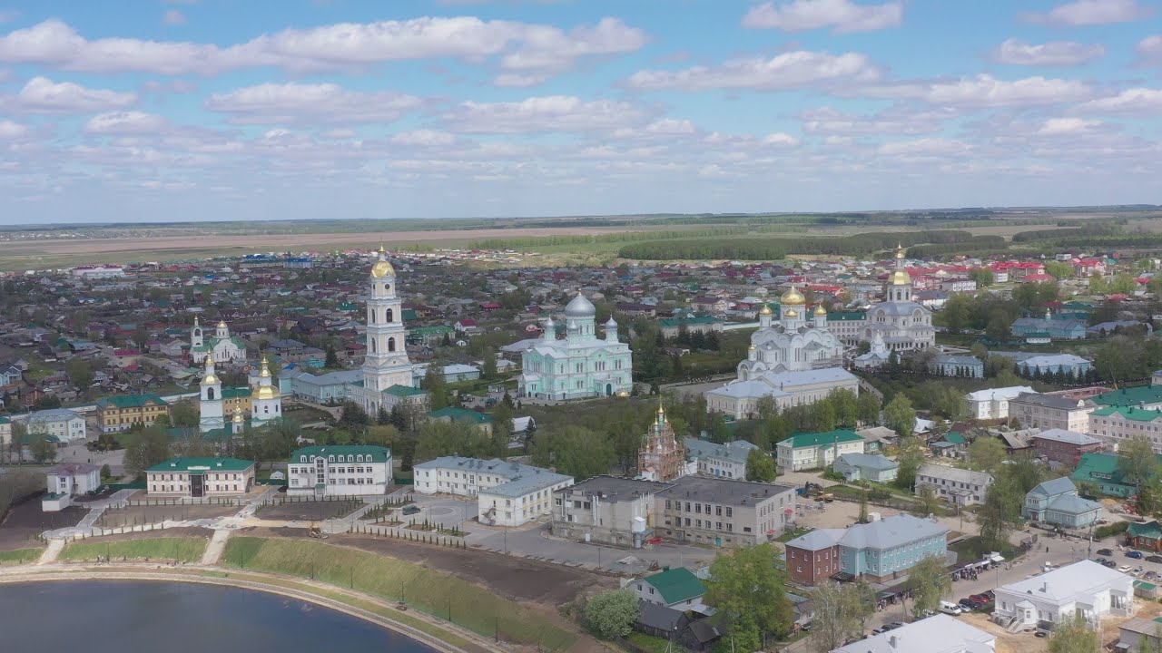 Дивеево набережная, крестный ход 22.05.2022