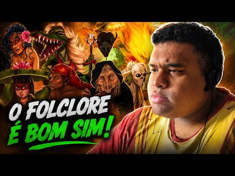 (ESSA EU NÃO RECONHECI🤨) Reagindo a Lendas - Folclore Brasileiro / Funkeira de Konoha