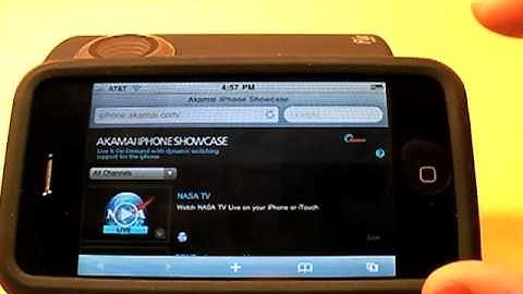 iPhone HTTP streaming