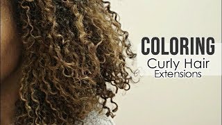 DIY: Highlighting Curly Hair at Home (3b, 3c)