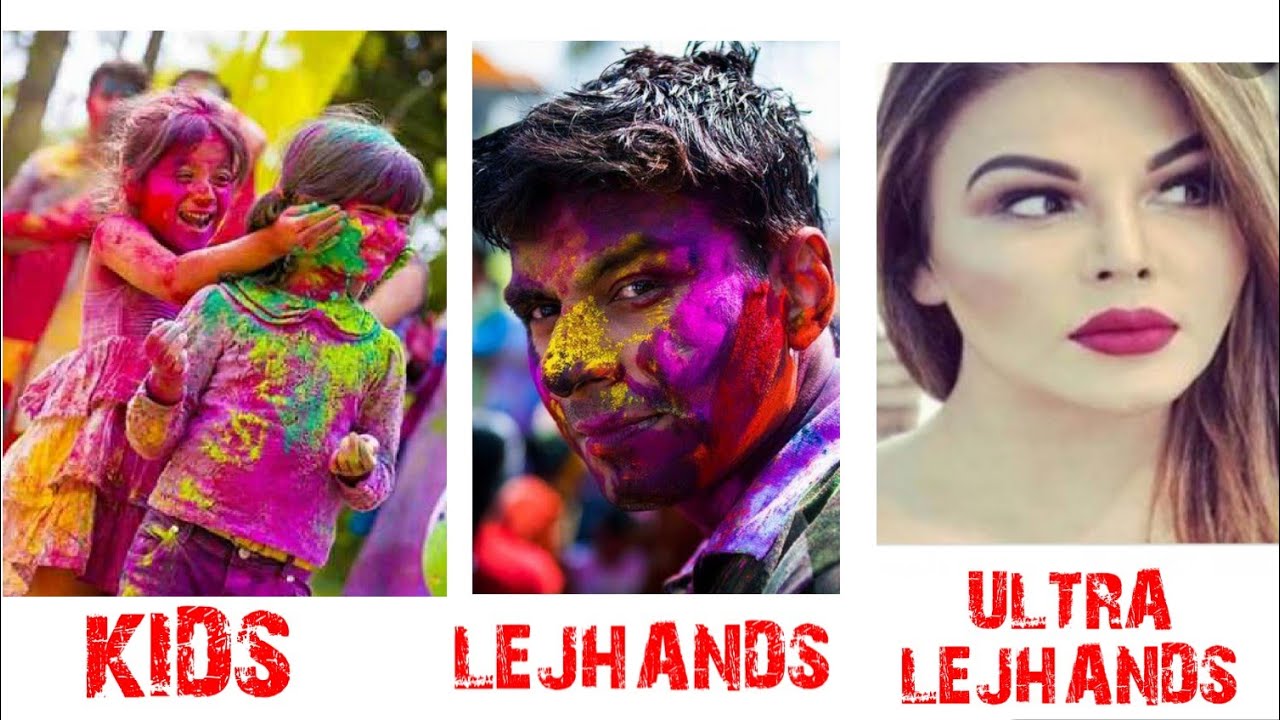 Types of people on holi Happy Holi YouTube