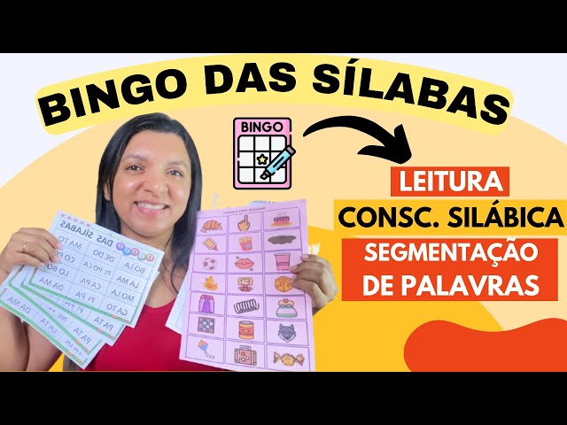 Bingo de palavras simples