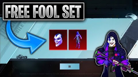 How To Get Free Fool Set Pubg | 100% Working Trick