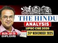 The Hindu Editorial &amp; News Analysis - 24th November