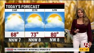 Sunday morning forecast with Stephanie Mead