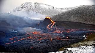 TIMELAPSE: Eruption in Fagradalsfjall (Iceland) Part 7