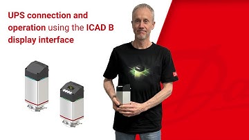 ICAD B actuator: UPS connection and operation