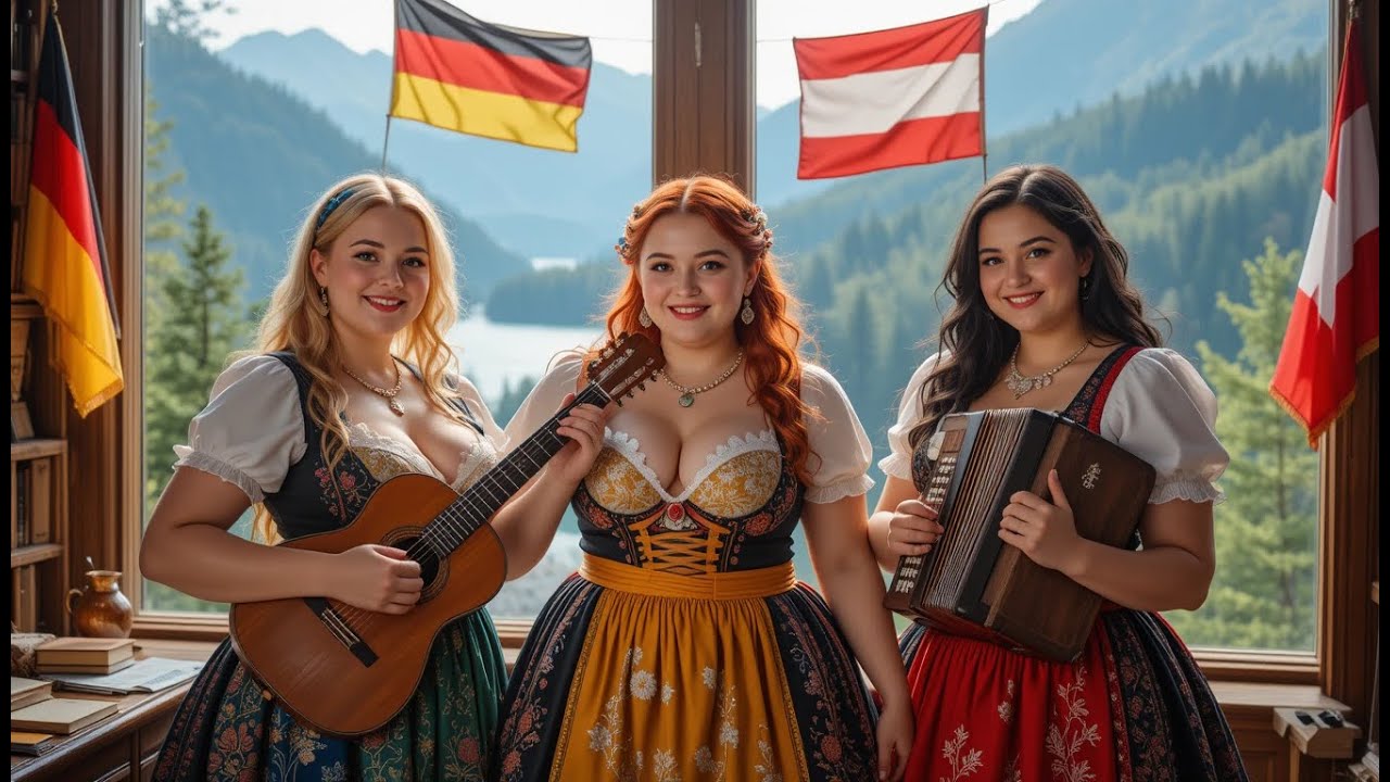 🌄 Pure Folk Bliss! Happy Folk Instrumentals – German, Swiss, and Austrian Music