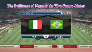 FIFA World Cup PES 2016 (05)-(Brazil vs Italy) Knockout stage