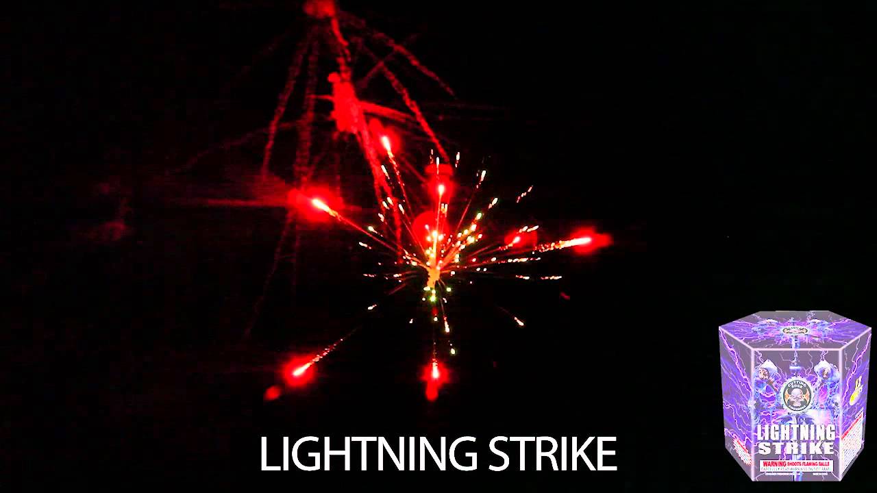 LIGHTNING STRIKE Cutting Edge Fireworks by Motor City Fireworks YouTube