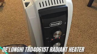 De Longhi TRD40615T Radiant Heater Review Test Radiant Heater for Large Room