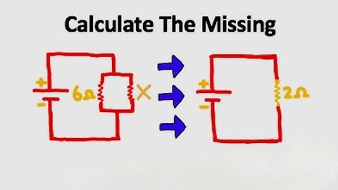 You can Calculate Unknown Resistor Value in Parallel Circuit #viral #electrical #engineering