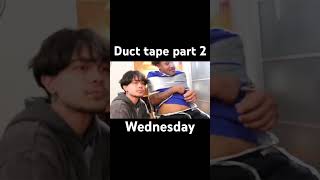 Duct tape part 2 coming Wednesday #funny #amp #ducttapechallenge #kaicenat #tootalented