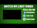 Template 18  2d minecraft outro after effects vegas avg ect