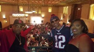 Mike Bivins and Ronnie Devoe do surprise performance 2017 New Edition Hollywood Takeover