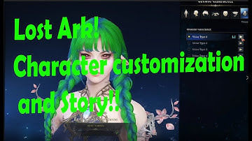 Lost ARK - character creation and gameplay