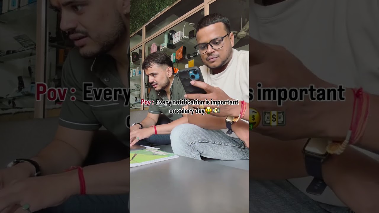 Salary jyada important hai😄