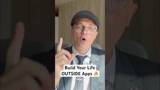 Real Life VALUE: Build Your Life Outside Apps #shorts