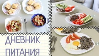 Дневник Питания | Что мы кушали сегодня? Дневник Питания | Что мы кушали сегодня?