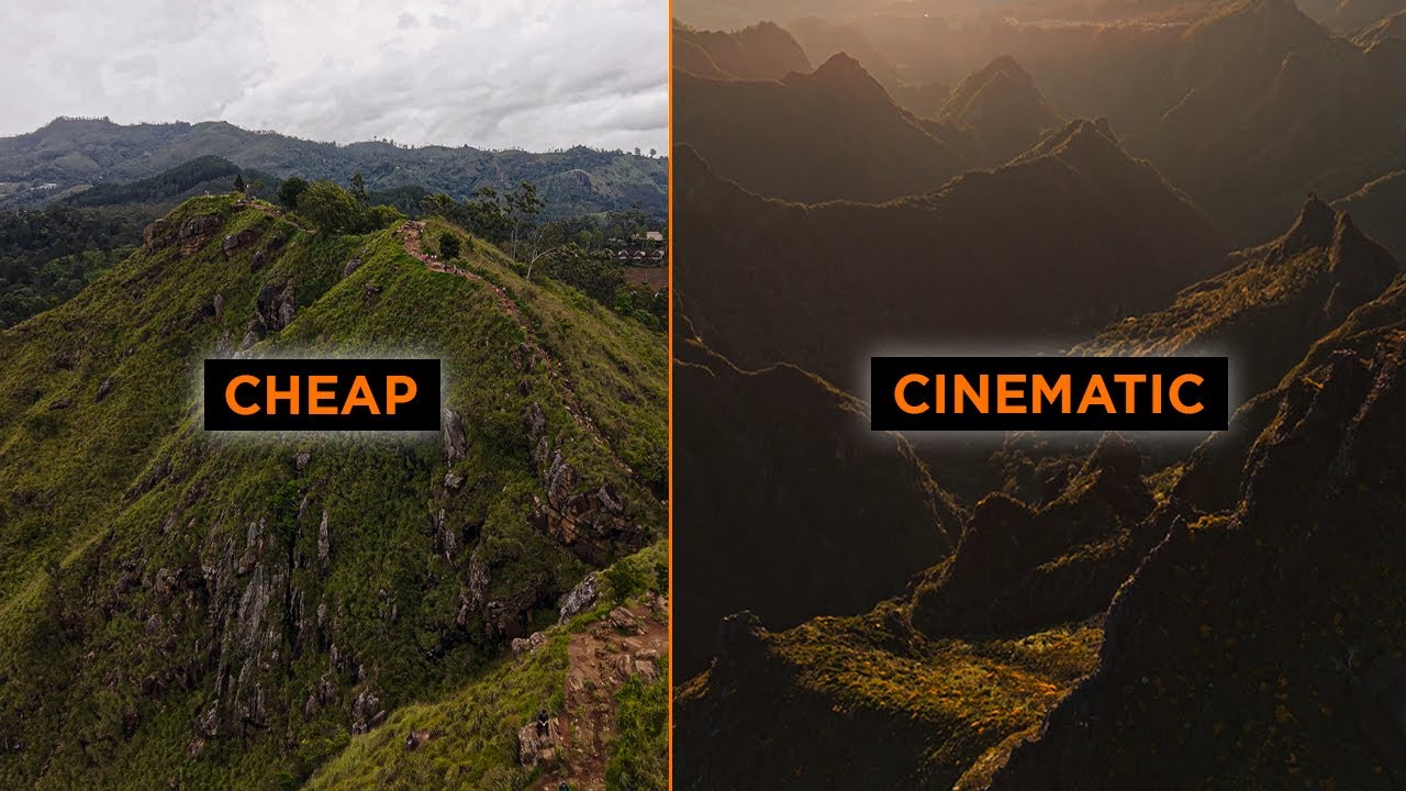 Почему ваши видео, снятые с дрона, пока не выглядят кинематографично