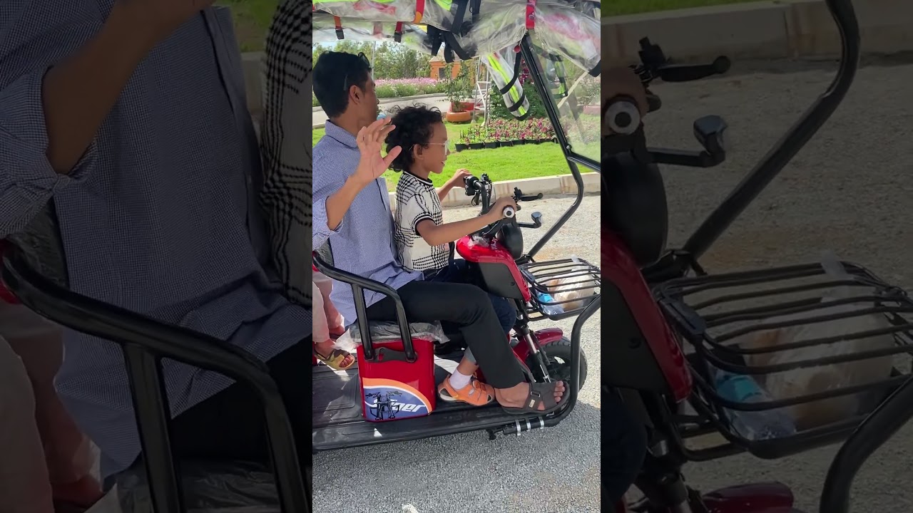 My daughter drives E-trucks 