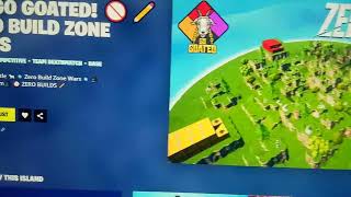 Fortnite GO GOATED! ZERO BUILD ZONE WARS Map Code (New ZONEWARS COMPETITIVE Fortnite Island)!