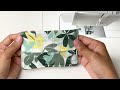 Sewing idea for beginners. DIY Cute wallet from scrap fabric