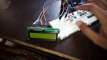 Lcd and button interfacing