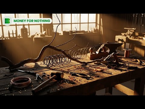Twisted Willow Tree and Rusted Trampoline Rescue | Money For Nothing