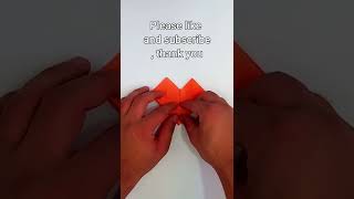 Time lapse making heart origami