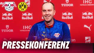 Sie Sind Extrem Abgezockt  Pressekonferenz Vor Rb Leipzig  Borussia Dortmund bundesliga