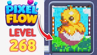 Pixel Flow Level 268 Walkthrough
