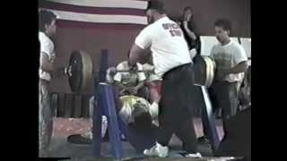 Ed Coan - 545lb raw bench @ 220lb